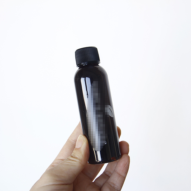 2oz 8oz CLear Plastic Round Bottle for Cold Brew Coffee Bottle