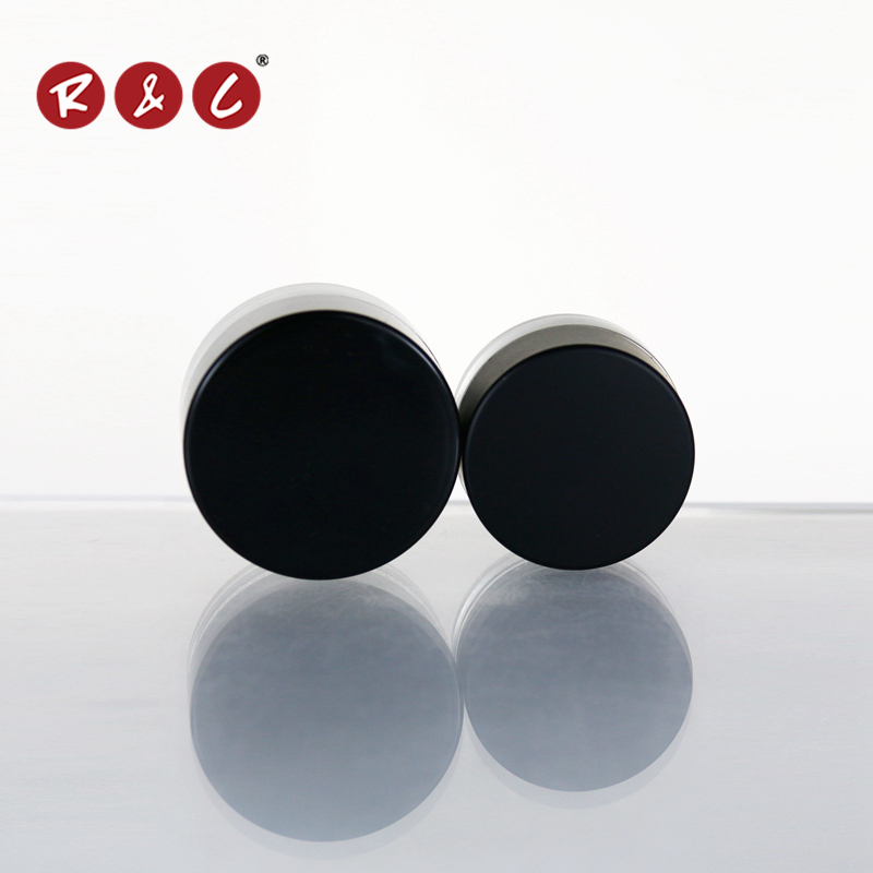 2oz black glass jars with childproof cap screw cap glass jars