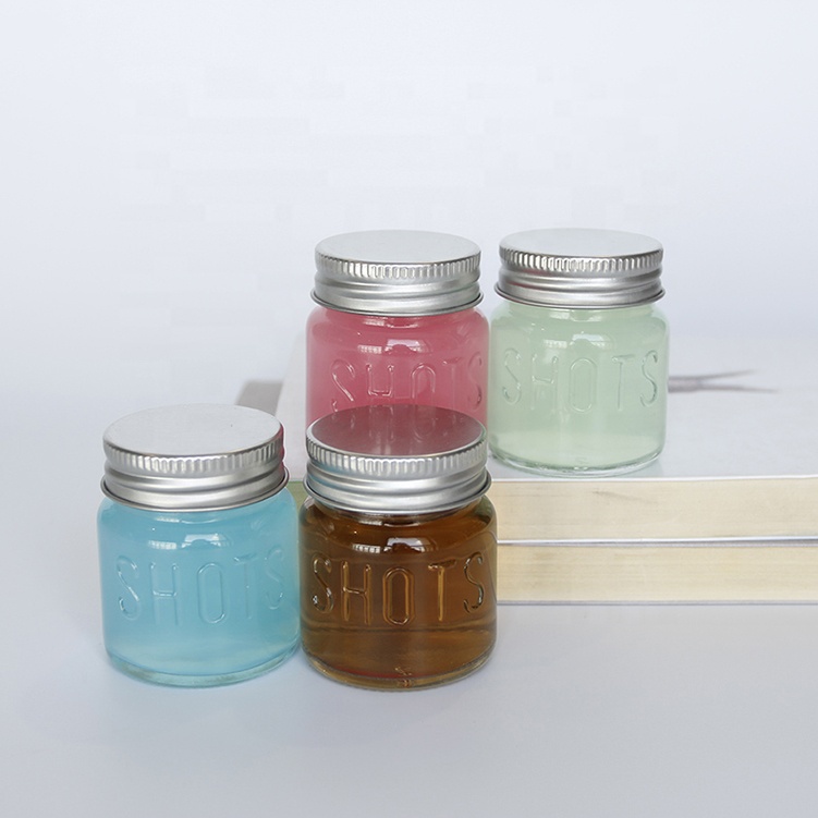 2oz mini mason shot glasses vodka shots unique shape glass juice whisky glasses tequila container