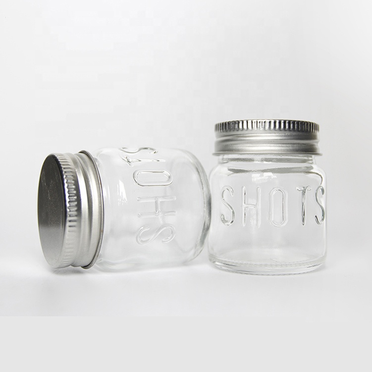 2oz mini mason shot glasses vodka shots unique shape glass juice whisky glasses tequila container