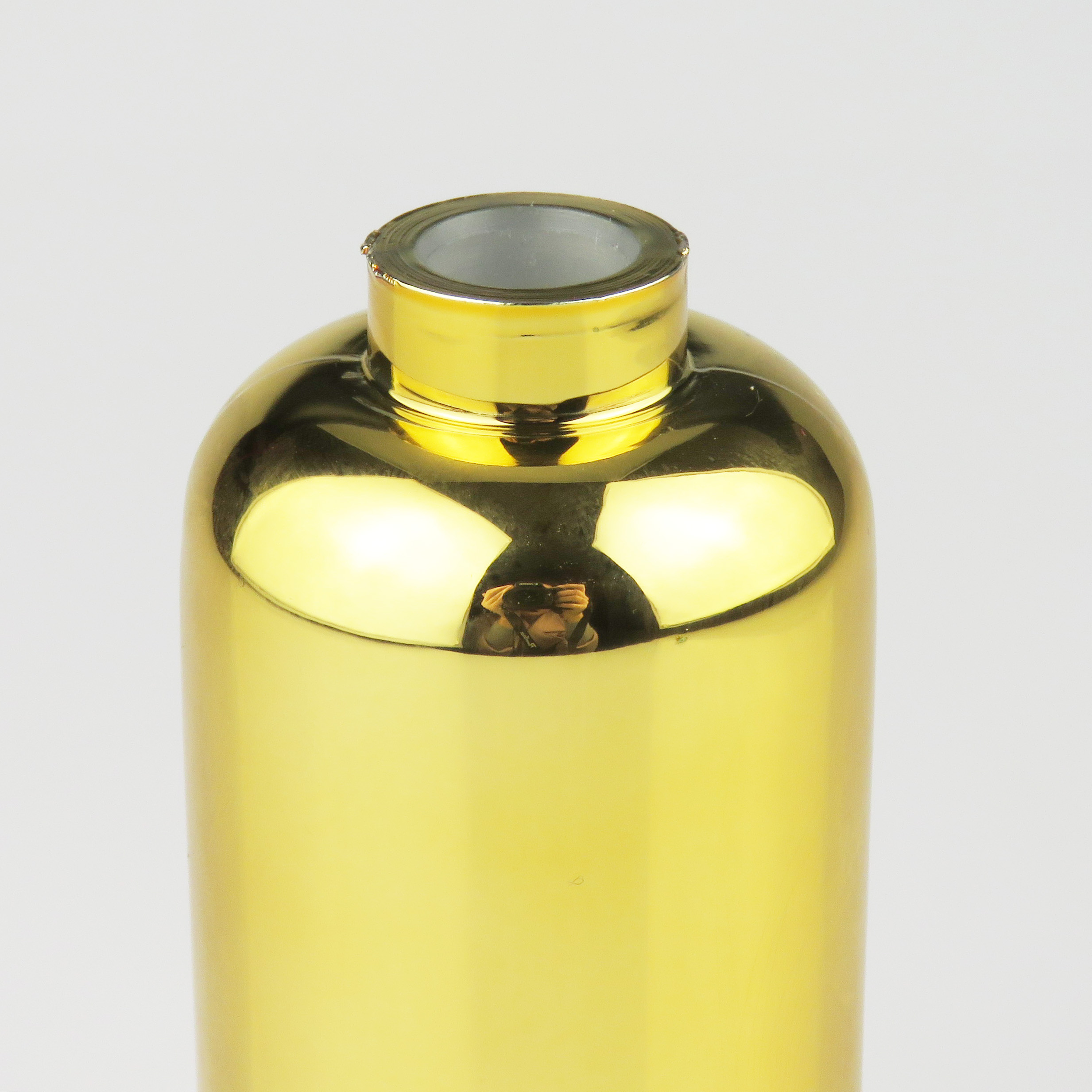 2oz soft plastic squeeze shiny gold dropper nos bottle for e-cig oil e liquid 60ml