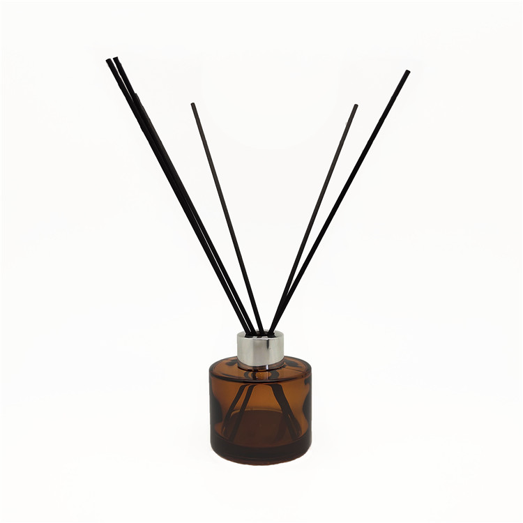 3.33oz home use amber color aroma glass diffuser bottle