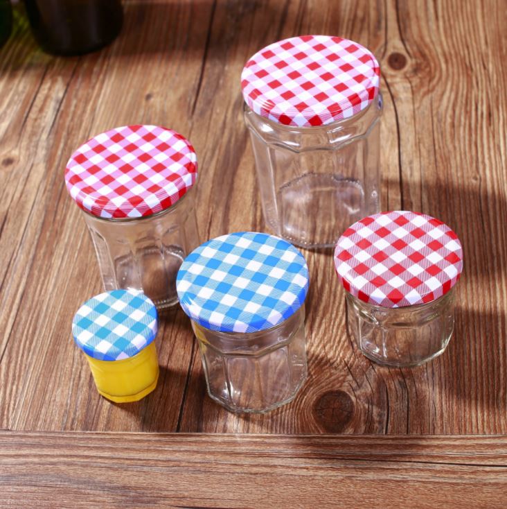 3.4oz 100ml Honey Pot Pudding Bottles Glass Favor Jars With Cork Lids