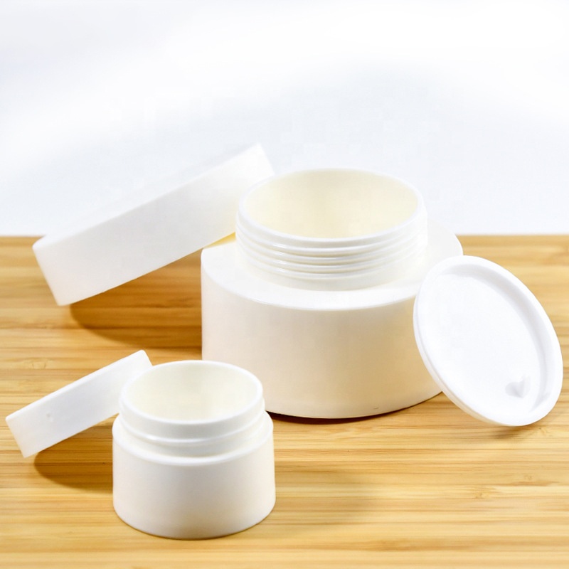 3/5/10/15/30/50/80g custom PP small empty plastic bottles container cosmetic jar bottle