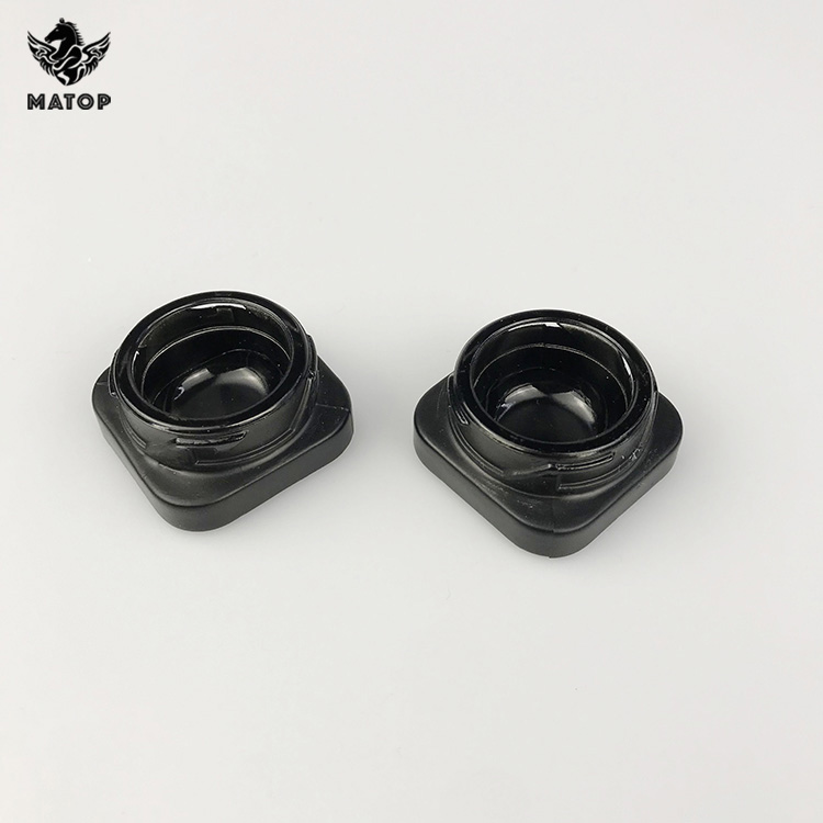 3 5 7 9 gram mini concentration wax oil container small glass jar with child proof lid