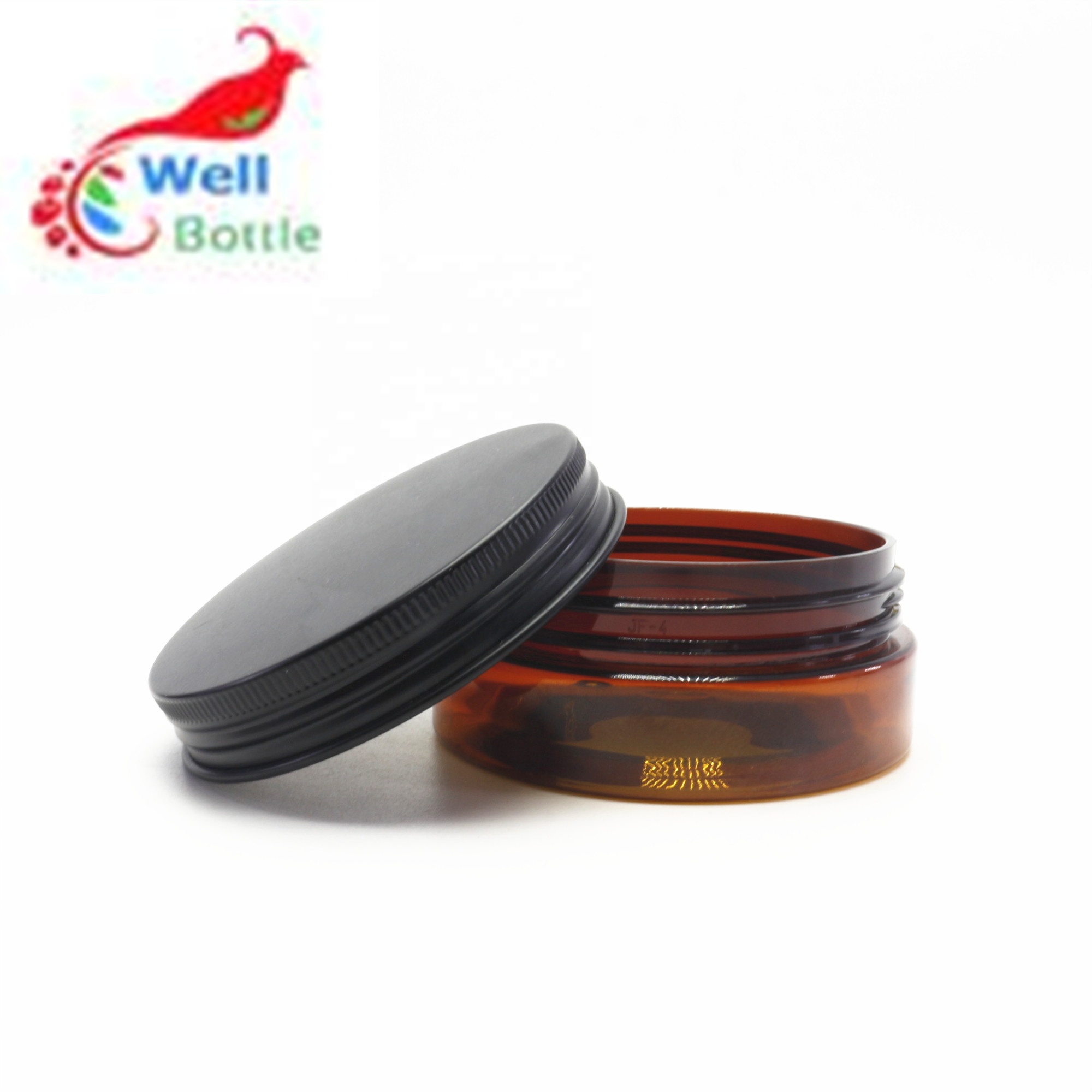 3.5OZ 4OZ 5OZ Low Profile Container Beauty PET JARS PL-282K