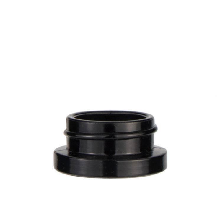 3 G 5G 7G Dark Violet Opaque Cosmetic Cream Child Safe Packaging Jars Airtight Round Shape Screw Top Glass Jars For Skin Care
