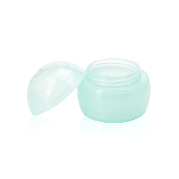 3 ml 3 g lip balm jar container eye cream green plastic jars with screw top lids