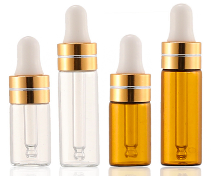 3 ml/5 ml/10 ml Glass Vial Bottle With Dropper