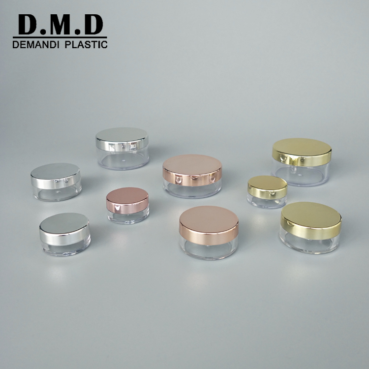 3 ml 5g 5 ml 10 g 10 ml 15 g 20 g 25g 1 oz 30 ml 50 ml 60 grams 2oz 120 ml plastic empty clear transparent cosmetic jar with lid