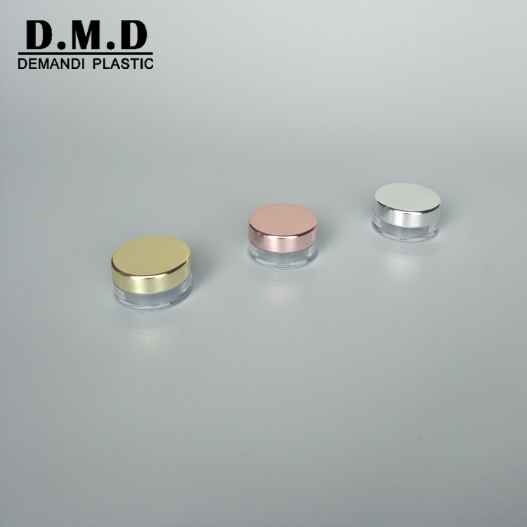 3 ml 5g 5 ml 10 g 10 ml 15 g 20 g 25g 1 oz 30 ml 50 ml 60 grams 2oz 120 ml plastic empty clear transparent cosmetic jar with lid