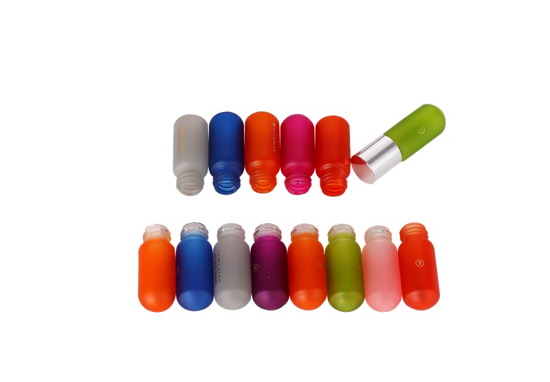 3 ml Clear Glass Roll-On Bottles With silver Screw Tops Essential Oil