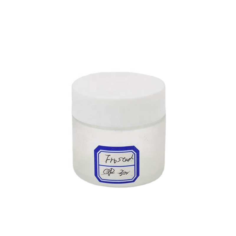 3 oz 4 oz frosted childproof glass jars child resistant container with airtight smell proof lid