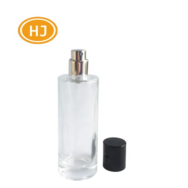 30/35/50 ml Brand Name Customize China Supplier Empty Frost Round ClearGlass Perfume Spray Bottle Wholesale With Magnetic Cap