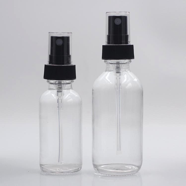 30/50/60/80/100/120 Ml Clear Atomizer Spray Glass Bottle With Atomiser Spray For Cosmetic