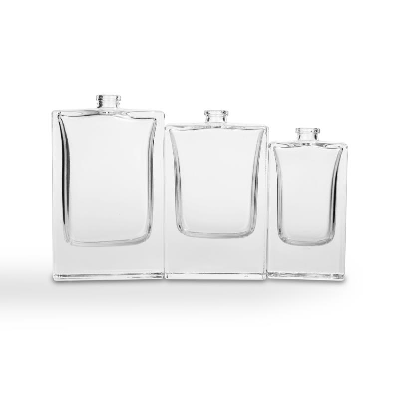 30/50/70ml cosmetic rectangle men empty cologne deodorant bottle perfume packaging container for sale