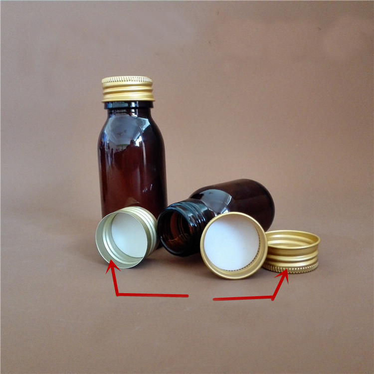 30 60 100 125 150 ml pharmaceutical amber capsule glass packaging medicine tablets pill bottles with child proof cap