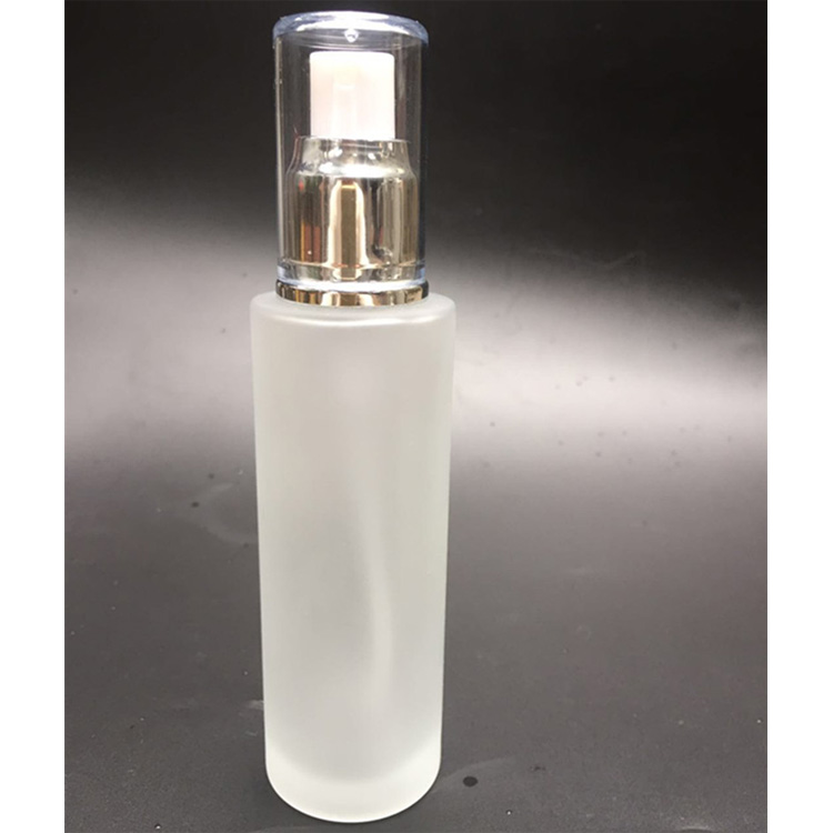 30 Ml 50 Ml 100 Ml 150 Ml Cosmetic Frosted Glass 120Ml Cream Bottle With Bamboo Cap