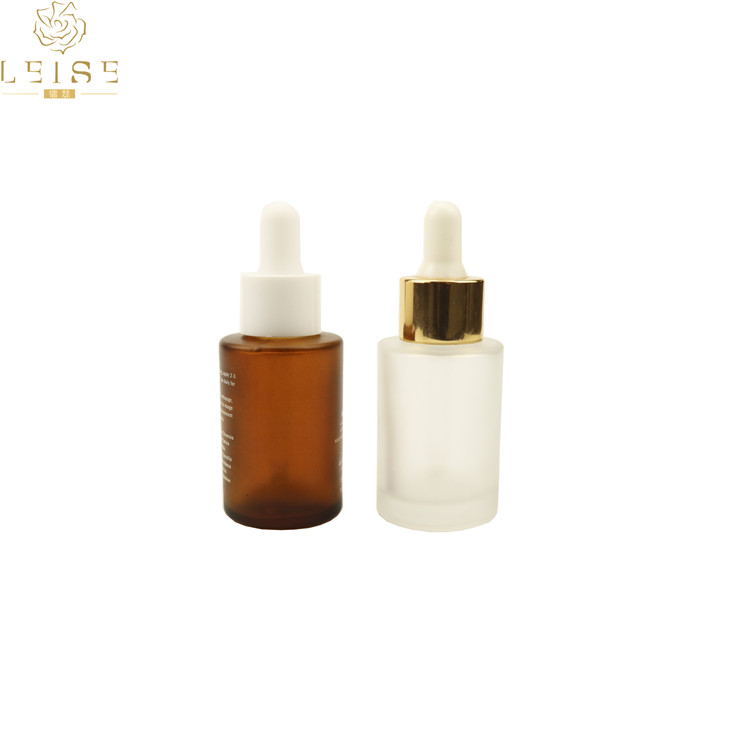 30 ml 1oz frosted amber cobalt blue green essential oil glass mist spray bottle brown color spray bottle with bamboo collar