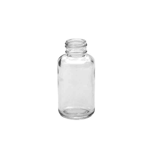 30 ml, 50 ml and 100 ml Clear Cosmetic Glass Lotion Bottles