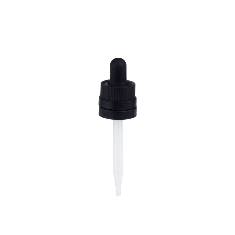 30 ml 50 ml matte black square beard oil glass dropper bottle with tamper evident cap tamper