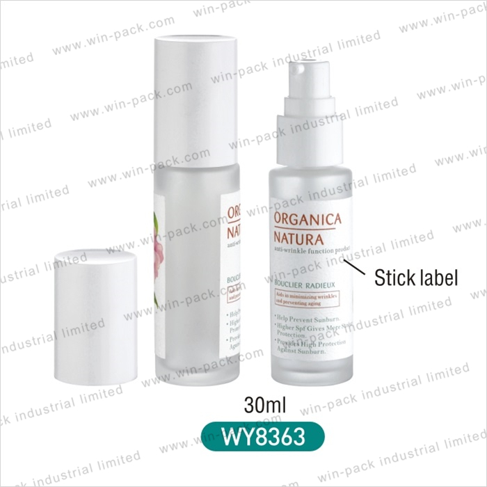 30 ml cosmetic packing shipping container liquid foundation glass bottle