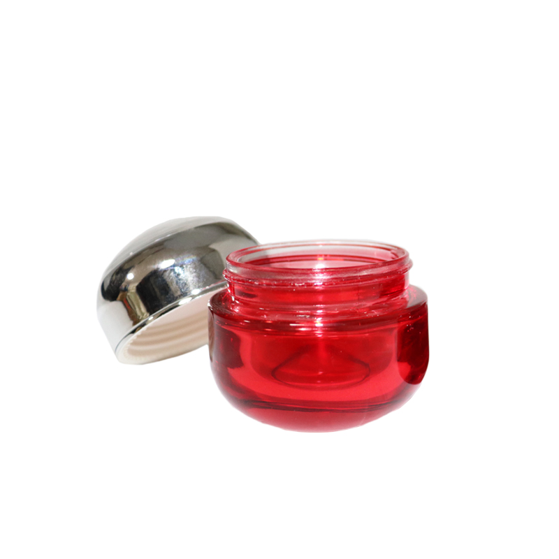 30 ml customized cosmetic glass bottle,body skincare facial cream packaging jar, 100ml 150ml hair cream container