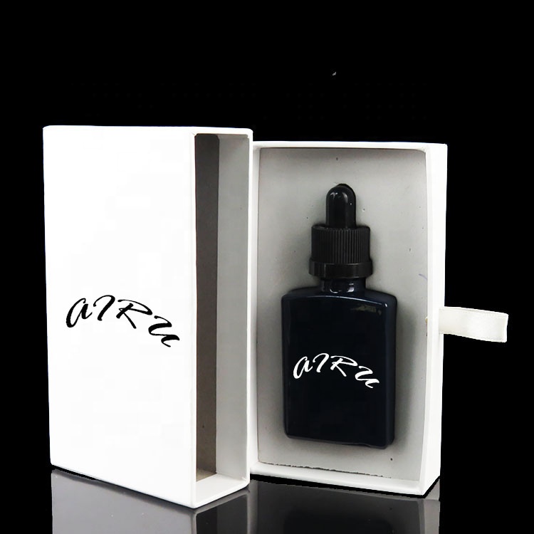 30 ml glass bottle dropper box/e liquid dropper frosted glass/glass dropper bottle with packaging