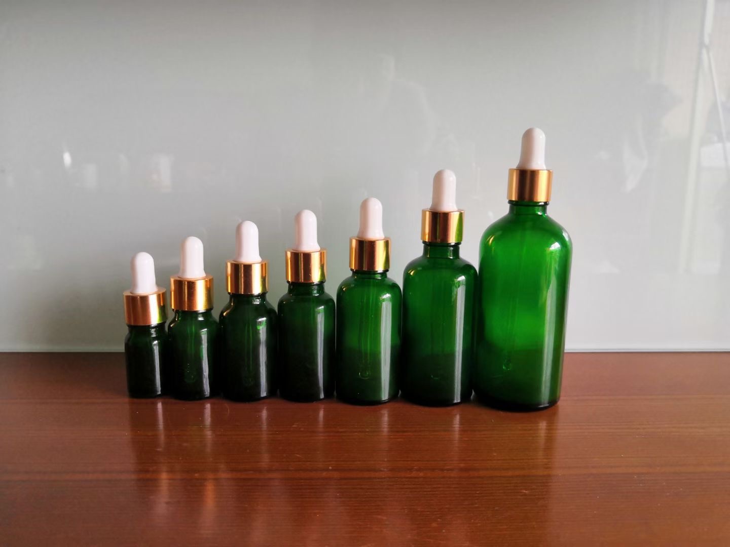 30 ml glass dropper bottle luxury matte black white amber essential hair oil bottles