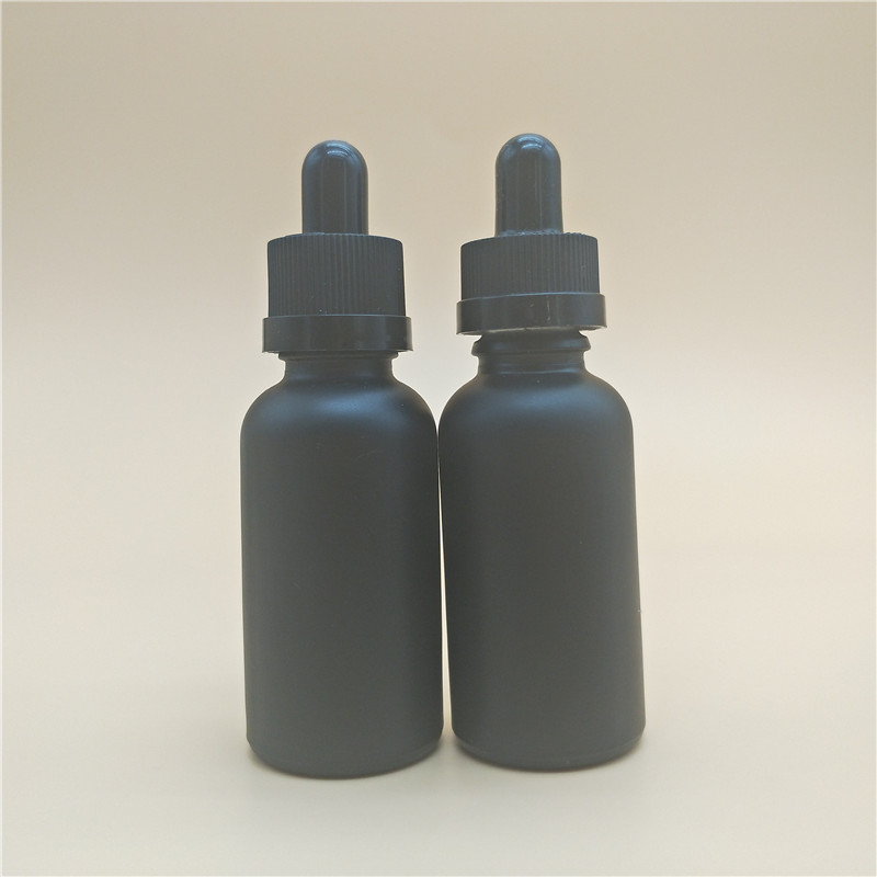 30 ml matte te frasco de vidrio gotero botella de vidrio para ejuice eliquid esmerilado te