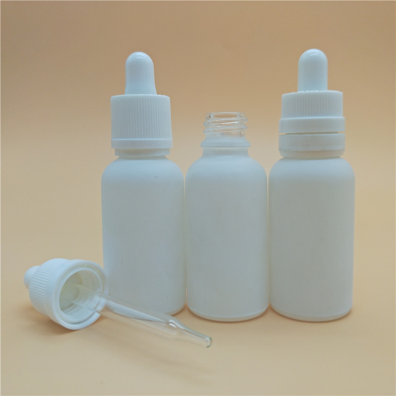 30 ml matte te frasco de vidrio gotero botella de vidrio para ejuice eliquid esmerilado te