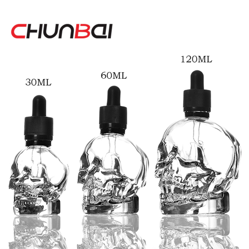 30 ml wholesale empty glass e liquid bottle with child resistant dropper