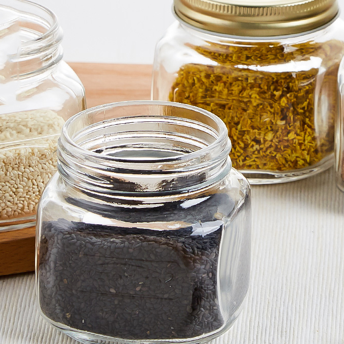 300 ml Kitchenware Glass Seasoning Jar Seasoning Pot