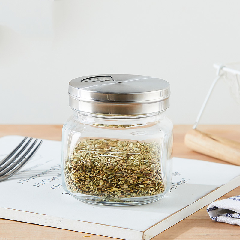 300 ml Kitchenware Glass Seasoning Jar Seasoning Pot