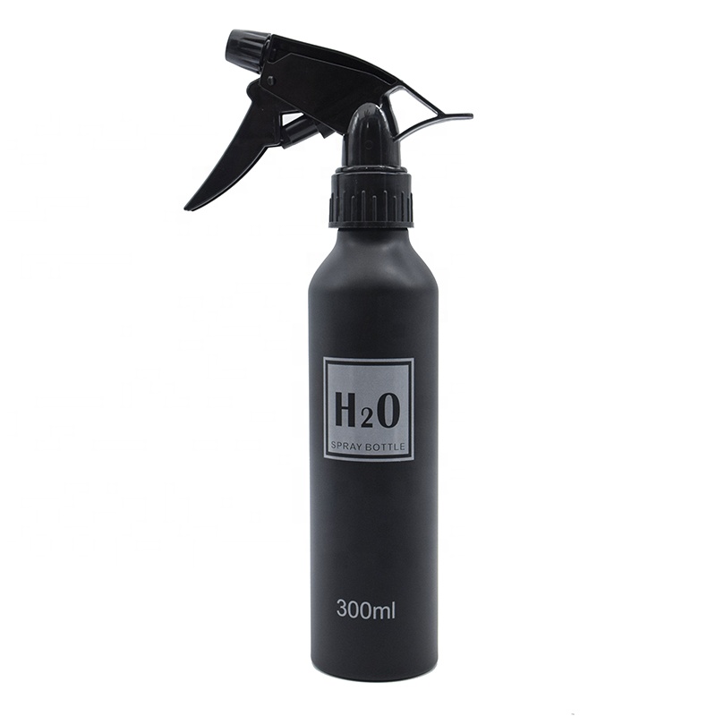 300ML Aluminum Fine Mist Trigger Spray Bottle Aluminum Spray Water Bottle For Salon Barber Stylist Bottle