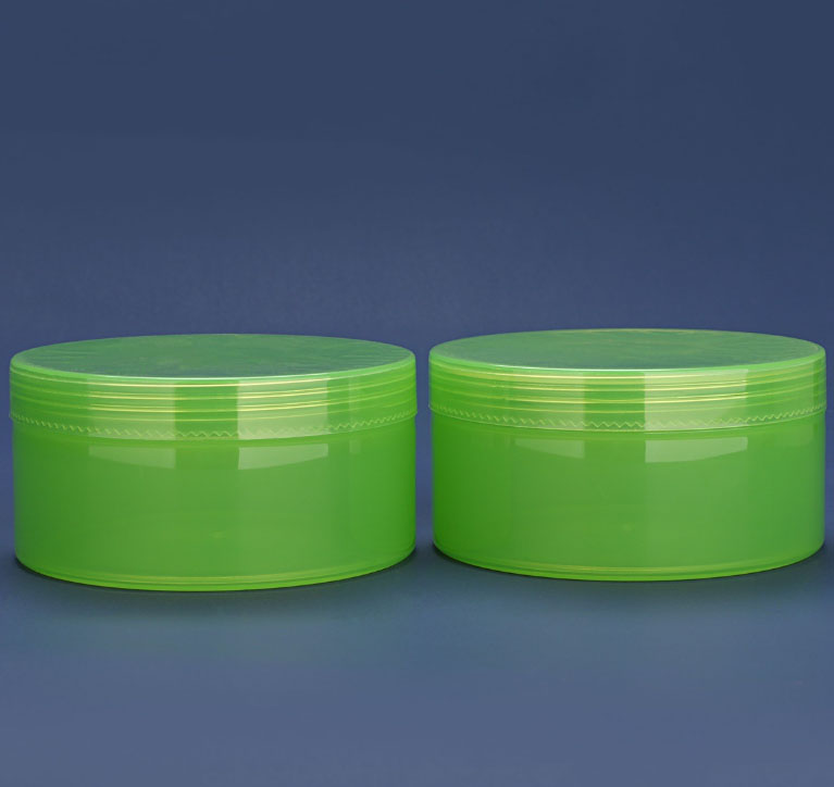 300ML Food Grade PP Transparent Plastic Cosmetic Cream Jar With Gasket