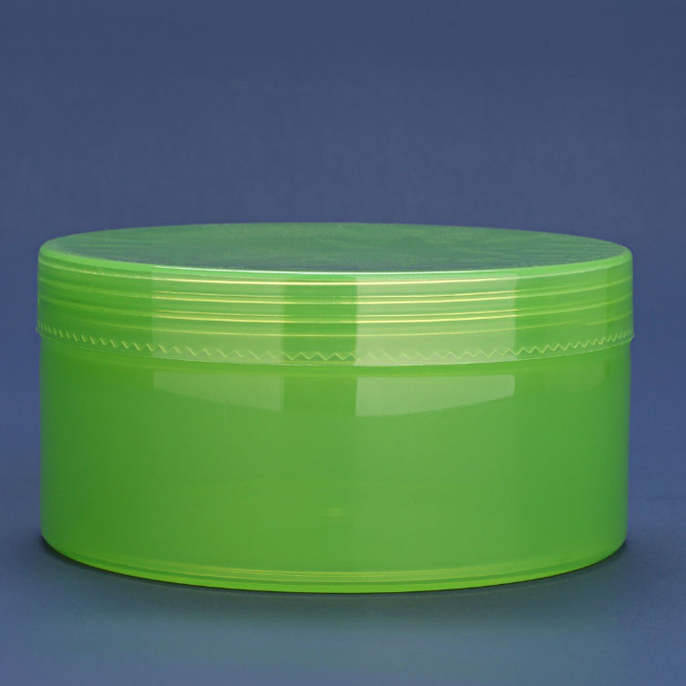 300ML Food Grade PP Transparent Plastic Cosmetic Cream Jar With Gasket