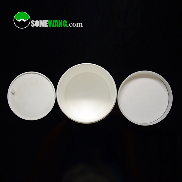 300g Best Value Hot Sale Cosmetic Packaging Plastic PP Double Wall Body Butter Cream Jar