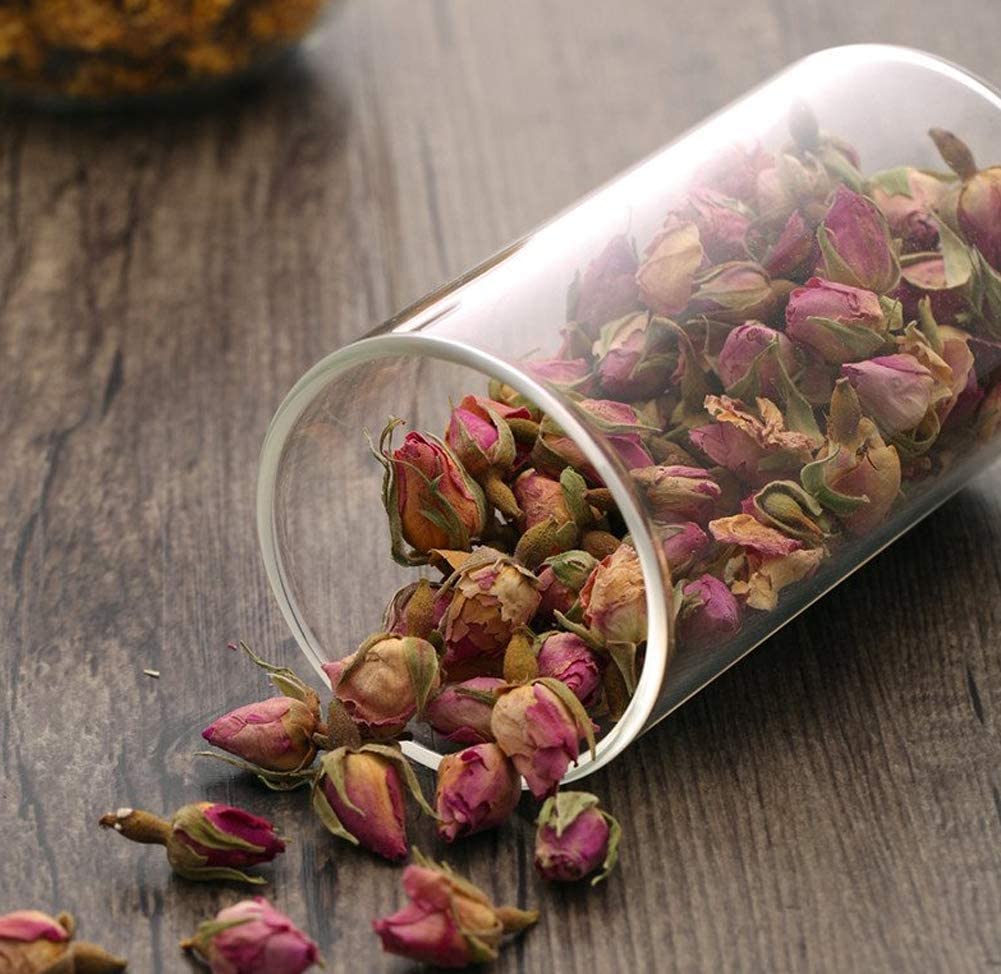 300ml/10oz Empty Clear Glass Heat-resistant Airtight Canister with Cork Multipurpose Tea-leaf Candy Coffee Beans Storage Jar Can