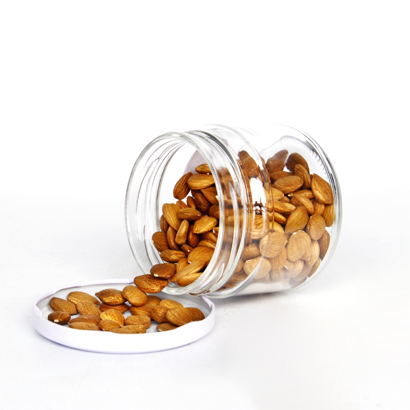 300ml 10oz Topsale Clear Glass Canning Jar/Glass Caviar Bottle/ Glass Jam Jar With Screw lid