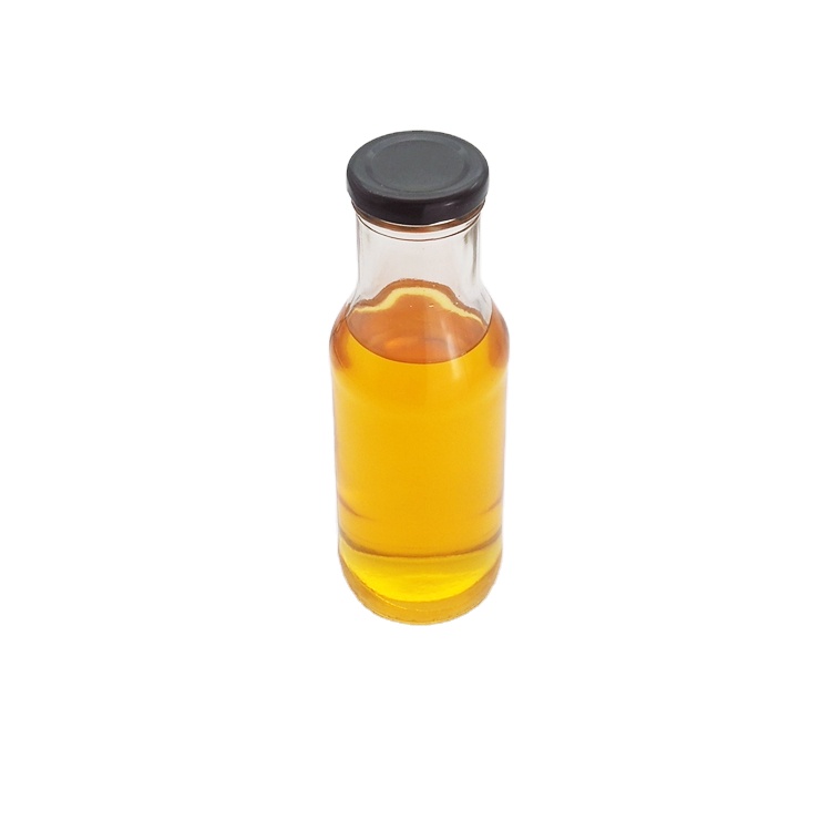 300ml 10oz glass bottle with metal cap for beverage drinking turmeric sauce chili sauce
