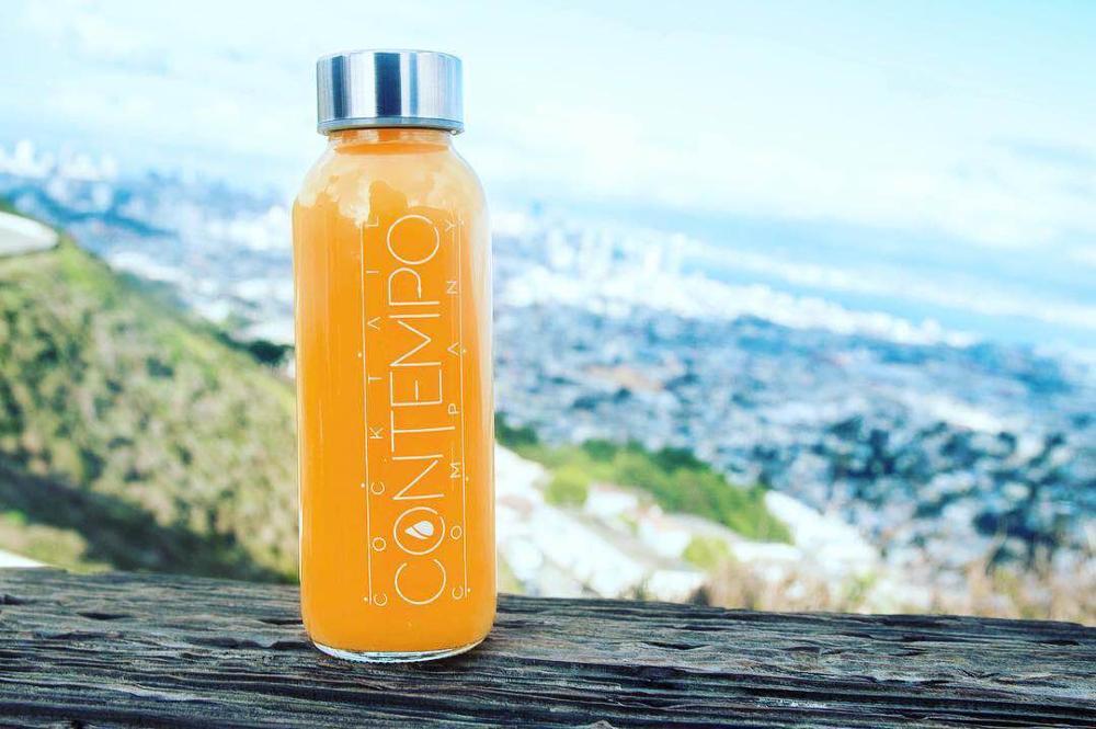 300ml 10oz round and flint glass bottle for beverage water soda with cap
