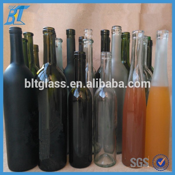 300ml 750ml 1L empty glass liquor wine bottles with cap wholesale