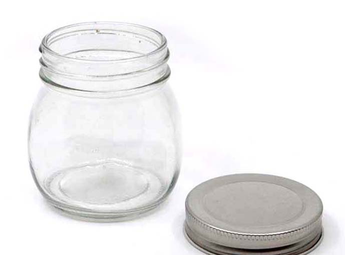 300ml Clear Yogurt Jars With Metal Screw Lids For Pudding Jam Honey Spices Mousse
