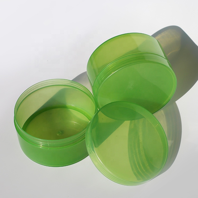 300ml PP Plastic Cosmetic face cream jar Cream Jars Aloe Vera Gel clear plastic cream jar