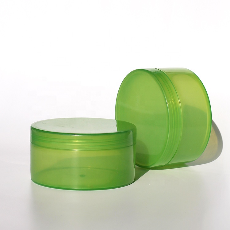 300ml PP Plastic Cosmetic face cream jar Cream Jars Aloe Vera Gel clear plastic cream jar