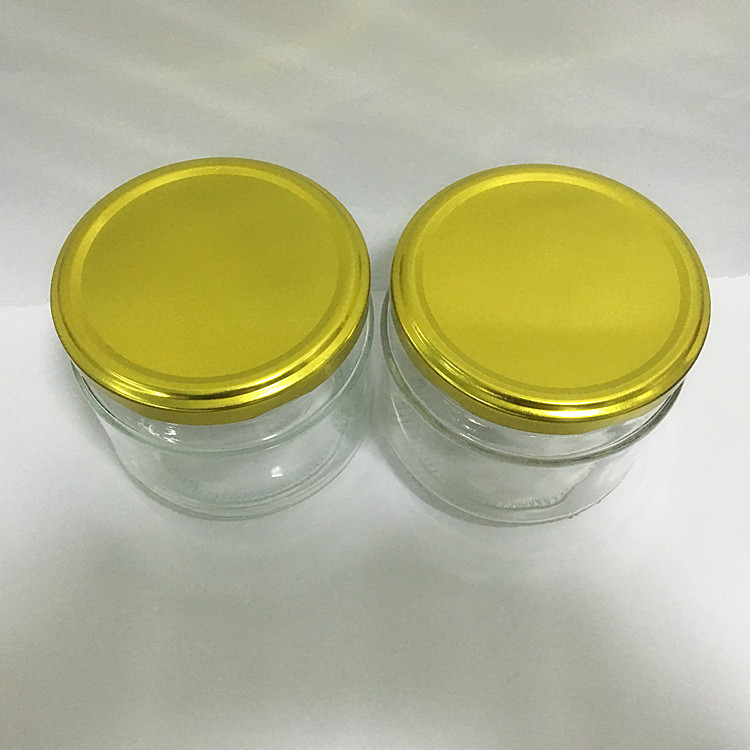 300ml Wide mouth glass organic sour honey jar packaging wholesale