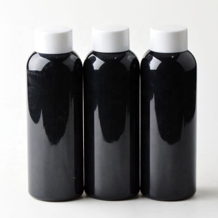 300ml black bottle with screw cap