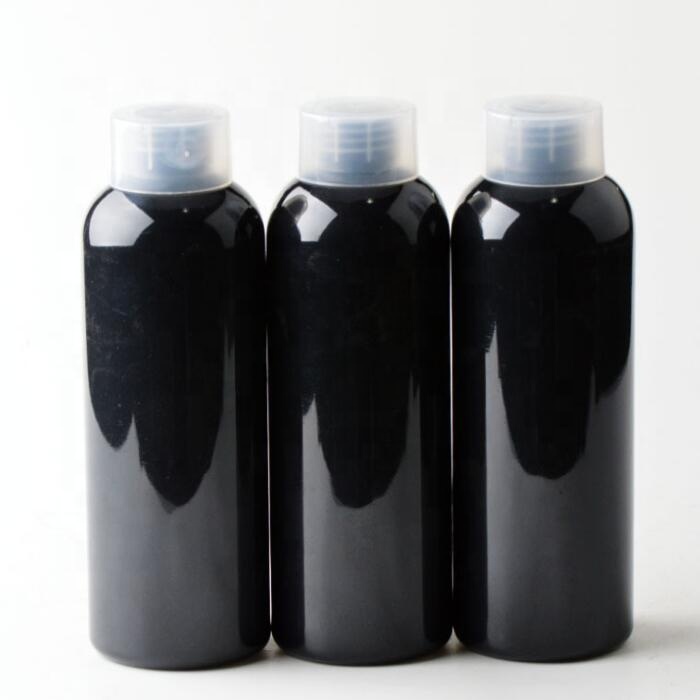 300ml black bottle with screw cap
