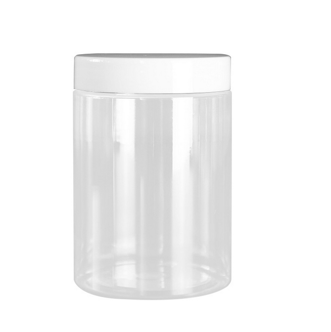 300ml diameter 71mm clear cosmetic pot